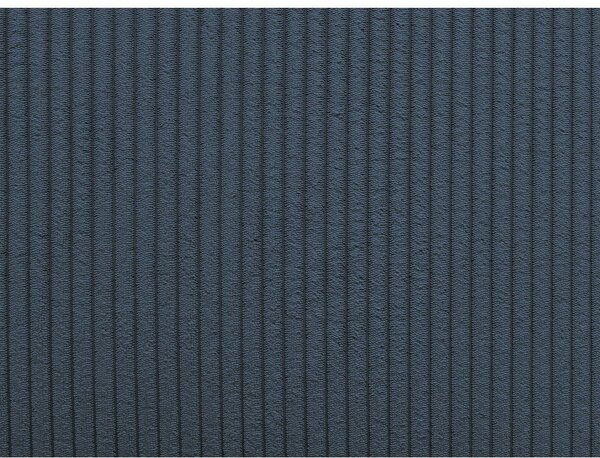 Ciemnoniebieska sztruksowa rozkładana sofa 225 cm Augustin – Bobochic Paris