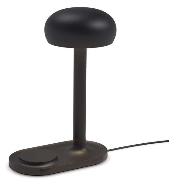 Eva Soloeva solo - Emendo Lampa Stołowa w/Qi Wireless Charging Black