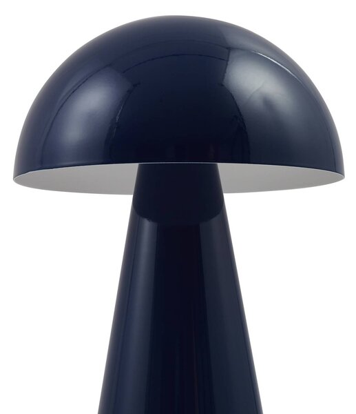 Lampa stołowa LED Nevijo Lindby, możliwość ściemniania, niebieski, salon / jadalnia, metal, nowoczesny