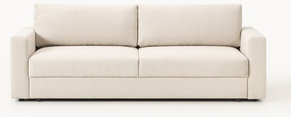 Sofa rozkładana Bouclé z miejscem do przechowywania Tasha (3-osobowa)