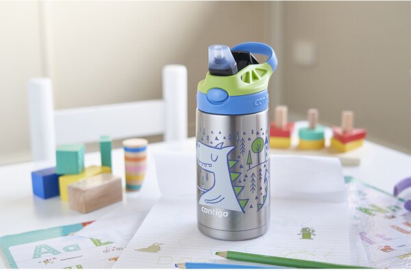 Contigo Dziecięca butelka termiczna Easy Clean 380 ml Matcha Dragon