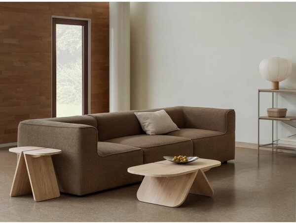Stolik z litego drewna dębowego w naturalnym kolorze 54x100 cm Avio – Blomus