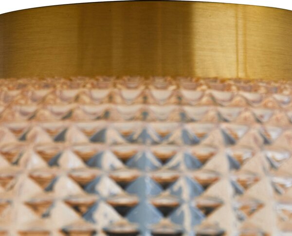 Lampa sufitowa Hildur Lindby, możliwość ściemniania, kremowy / amber, salon / jadalnia, szkło