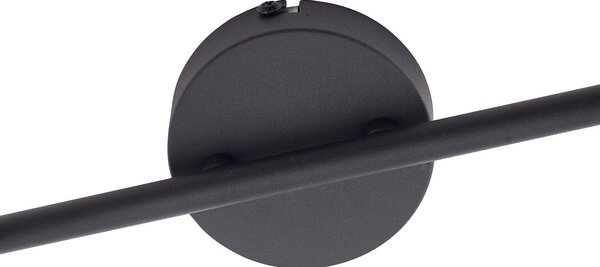 Lampa sufitowa Lindby Netty, 4-punktowa, szary, szkło Netty Lindby, możliwość ściemniania, aluminiowy / szary / cynkowy, salon / jadalnia, szkło, nowoczesny