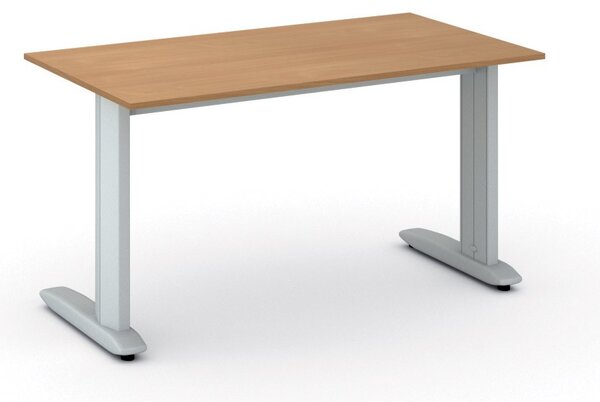 Biurko PRIMO FLEXIBLE, 140x80 cm, buk
