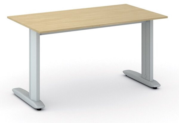 Biurko PRIMO FLEXIBLE, 140x80 cm, brzoza