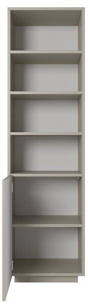 Regał Asha 50 cm z ryflowanym frontem - kaszmir