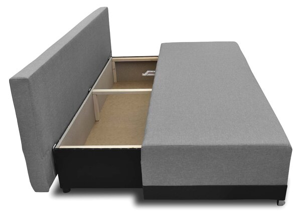 Kanapa z funkcją spania sofa rozkładana wersalka Orlean PLUS Szara