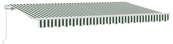 Markiza zwijana Zielony 400 x 200 cm tkanina