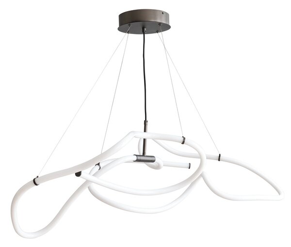 Lampa Wisząca 101 COPENHAGEN, Ghost, ściemnialny, biały, salon, aluminium, design
