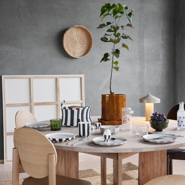 Kamionkowa ręcznie wykonana osłonka na doniczkę ø 21,5 cm Nami – OYOY Living Design
