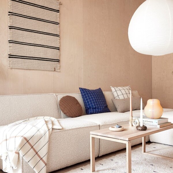 Abażur w kolorze kości słoniowej ø 60 cm Kojo – OYOY Living Design