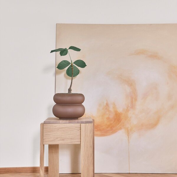 Kamionkowa osłonka na doniczkę ø 23 cm Kupla – OYOY Living Design