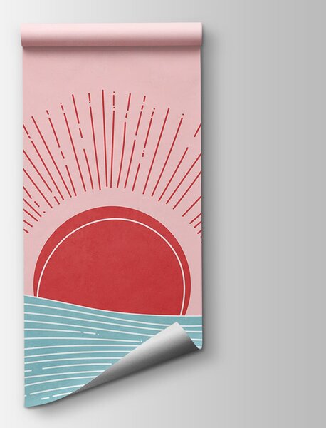 Fototapeta Wschód słońca nad wodą, Fototapety Abstrakcja, Popularne Fototapety, t00720v2 - Tapeko.pl