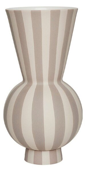 Beżowy kamionkowy ręcznie wykonany wazon (wysokość 28 cm) Toppu – OYOY Living Design