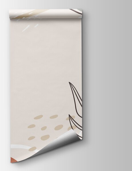 Fototapeta Kolorowy kwiatowy wzór na białym tle, Fototapety design, Popularne Fototapety, u73824 - Tapeko.pl