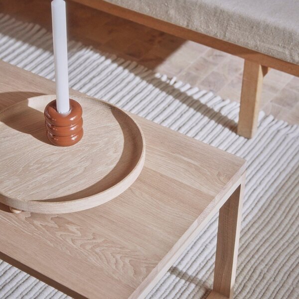 Drewniana taca ø 30 cm Inka – OYOY Living Design