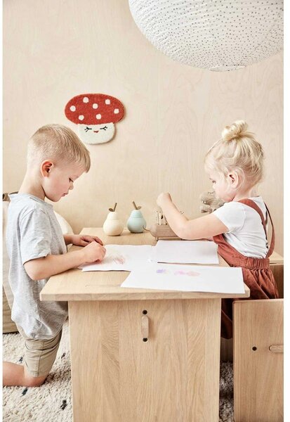 Klosz do lampy dziecięcej w kolorze kości słoniowej z papierowym kloszem Moyo – OYOY Living Design