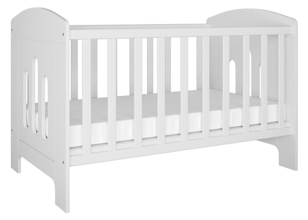 Białe łóżeczko dla niemowlaka - Pinokio 3S