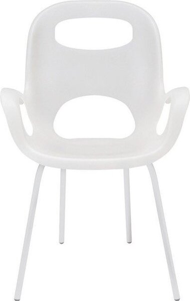 Krzesło Oh białe z białymi nogami